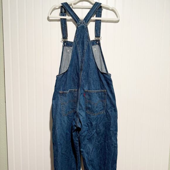 Levis Denim Bib Overalls Size Small - Picture 6 of 8
